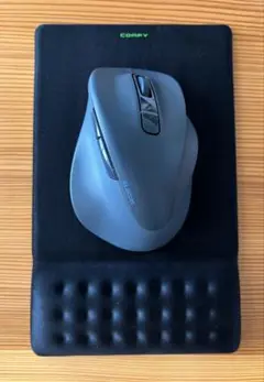 マウスパッド付き エレコム Bluetoothマウス Mサイズ ブラック