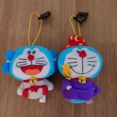 【未使用】映画ドラえもん 40周年記念ぬいぐるみストラップ 2体セット