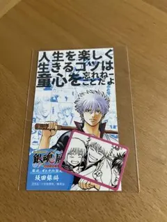 銀魂展　はたちのつどい　入場特典　坂田銀時