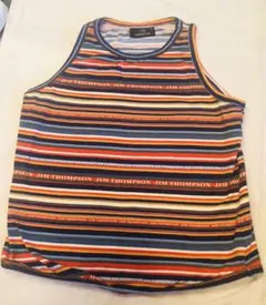 00s ジムトンプソン マルチボーダーカットソー size M y2kのサムネイル