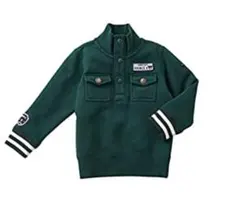 新品★ミキハウス　ダブルB　DOUBLE B　裏起毛トレーナー　120