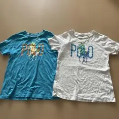 ラルフローレン Tシャツ 2枚セット　130 オソロコーデ
