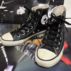 CONVERSE ALL STAR ブラック ハイカット フェイクレザー