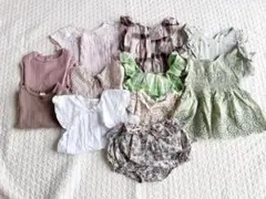 ベビー服　夏服　トップス ワンピースまとめ売り 13点　ZARA プティマイン