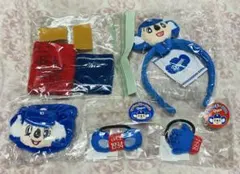 中日ドラゴンズ　ドアラ　ヘアゴム・カチューシャ・リストバンド　サイン入り