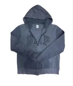 00s 古着 Old GAP オールド ギャップ フルジップ グレー パーカー