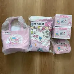 キキ＆ララ当りくじ　バッグマグカップ他５点　リトルツインスターズ