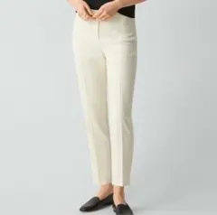 美品✨セオリーリュクス スラックス テーパードパンツ ボトムス 白
