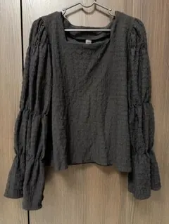 SHEIN DAZY レディース 長袖 トップス ブラック Lサイズのサムネイル