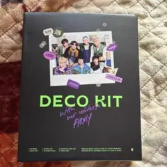 BTS DECO KIT カードなし！！！