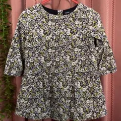 ベビーギャップ♡可愛い花柄ワンピース♡裏地付き♡90cm♡18-24