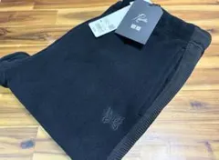UNIQLO × Needles フリーストラックパンツ M 黒 蝶ロゴ