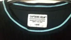 キャプテンズヘルムCAPTAINS HELM メンズ 長袖⭐️Lサイズ⭐️黒⭐️のサムネイル
