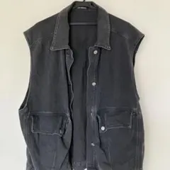 SPRAY PREMIUM ブラック デニムベスト