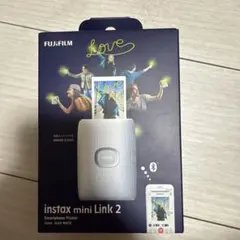 FUJIFILM instax mini Link 2 Clay White本体