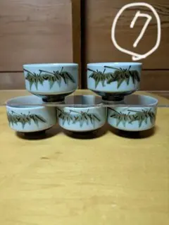 ⑦陶器リメイク　陶器鉢　多肉植物　ミニ盆栽　観葉植物　盆栽鉢　 陶器　5個セットのサムネイル