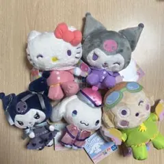 サンリオ マイメロディ クロミ すみっコぐらし ぬいぐるみ 7点 まとめ売り サンリオ マイメロディ クロミ すみっコぐらし ぬいぐるみ 7点 まとめ