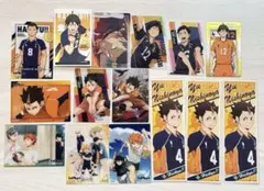 【おまけ付き】 ハイキュー 烏野 日向 影山 月島 西谷 カード まとめ売り