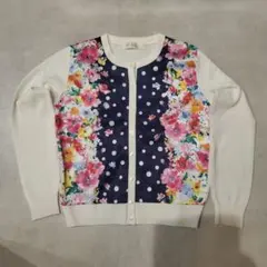 チェスティ chesty カーディガン 花柄 ドット