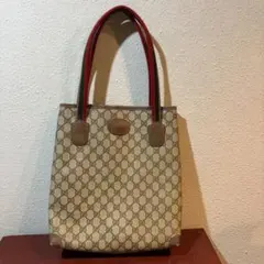 GUCCI オールドグッチ GGスプリーム シェリーライン トートバッグ