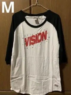 新品　visionTシャツ　M 七分袖