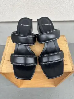 CARRANO サンダル ブラックのサムネイル