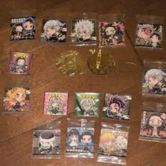 鬼滅の刃 ステッカーセット 15枚+メダル