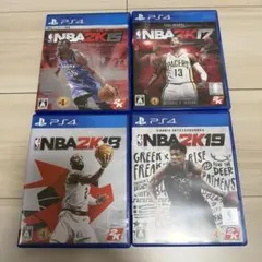 PS4 NBA 2Kシリーズ 4本セット まとめ売り 15 17 18 19