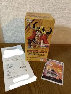 ONE PIECEカードゲーム 世界最強の戦士 OP-17BOXテープカット - メルカリ