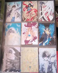 CLAMP『Xエックス』トレカ【フェザーカードno.1〜no.9セット】神威 CLAMP『Xエックス』トレカ【フェザーカードno.1〜no.9セット