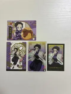 鬼滅の刃 トレーディングアクリルカード ステッカー 銀だこカード 胡蝶しのぶ