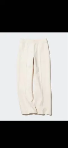 UNIQLO ドライスウェットトラックパンツ　オフホワイト