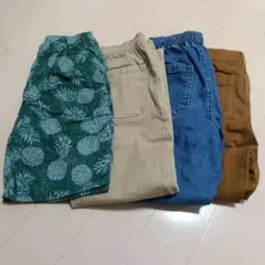 まとめ売り☆キッズロングパンツ.ハーフパンツセット