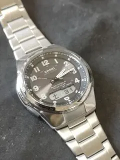 CASIO WVA-M600 wave ceptor アナログとデジタル腕時計