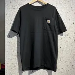 CARHARTT ポケットTシャツ　カーハート　ブラック
