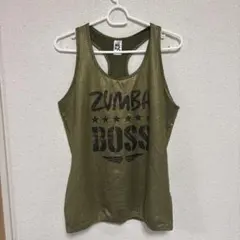 ZUMBA BOSS タンクトップ オリーブグリーンのサムネイル
