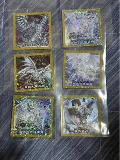 遊戯王 ハイチュウ シール ⑥⑦⑨⑪⑪⑫の6枚セット