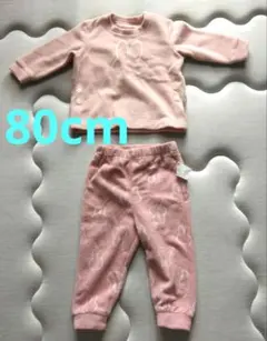 80cm　ミッフィー　フリース　パジャマ