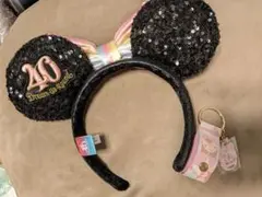 ディズニーランド 40周年カチューシャ イッツァスモールワールド ホルダー