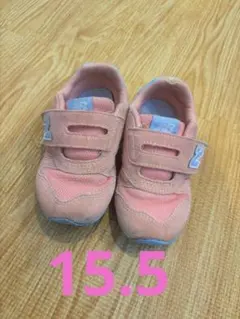 New Balance 373キッズシューズ ピンク15.5