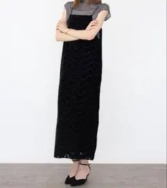 Aga Black ベロアキャミソールワンピース　ヤマダヤ福袋