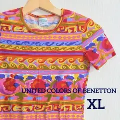 ¨̮♡︎UNITED COLORS OF BENETTON Tシャツ XL