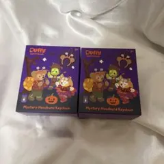香港ディズニー　ハロウィン　ヘッドバンドキーチェーンカチューシャ ランダム