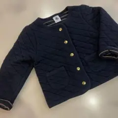 PETIT BATEAU キルティングカーディガン 18M/81cm
