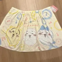 【新品】ちいかわ　ハチワレ　うさぎ　巻きタオル　バスタオル 約60cm