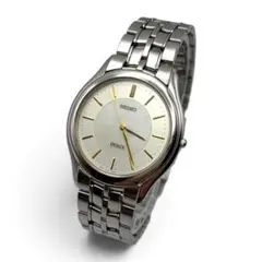 【美品】SEIKO ドルチェ シェル文字盤 ドレスウォッチ 年差クォーツ 稼働