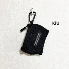 KiU メッシュポーチ ブラック カラビナ付きのサムネイル