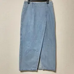 【as know as】 アズノウアズ (M) / タイトスカート ブルー