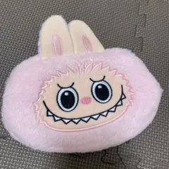 【新品未使用】ウサギの耳付きピンクポーチ