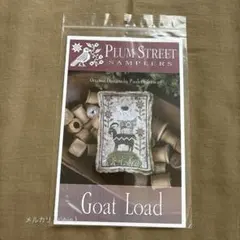 Plum Street Samplers "Goat Load" 図案